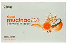 MUCINAC-600 TAB  1*10