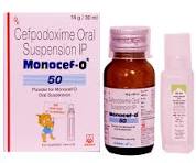 MONOCEF-O-50 SYP  30ML