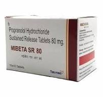 MIBETA-SR 80MG TAB  1*10