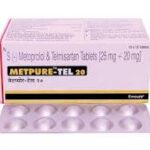 METPURE-TEL 20MG TAB  1*10