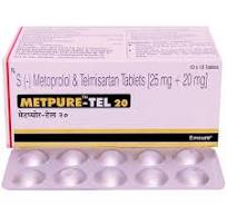 METPURE-TEL 20MG TAB  1*10