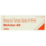 METOLAR-50 TAB  15 TAB