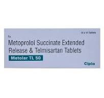 METOLAR TL 50MG TAB  1,S