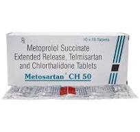 METOSARTAN CH 50MG TAB  1,S