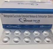 METOZIL TM 25MG TAB  1,S