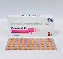 METODER XL 25MG TAB  1,S