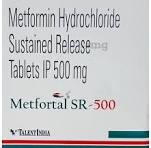 METFORTAL SR 500 TAB  10 TAB