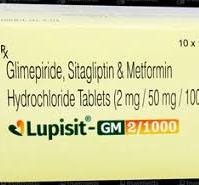 LUPISIT GM 2/1000MG TAB  1,S