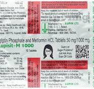 LUPISIT M 1000MG TAB  1,S