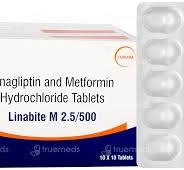 LINALIVE M 2.5/500MG TAB  1,S