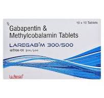 LAREGAB M 300/500MG TAB  1,S