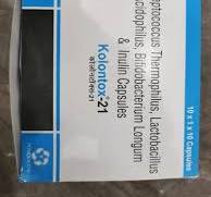 KOLONTOX 21 CAP  1,S