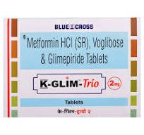 K-GLIM TRIO 2MG TAB  1,S