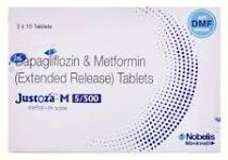 JUSTOZA M 5/500MG TAB  1,S