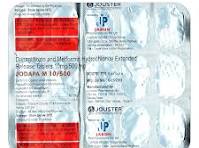 JODAPA M 10/500MG TAB  1,S