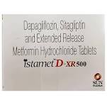ISTAMET D XR 500MG TAB  1,S