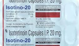 ISOTINO 20 CAP  10 CAP