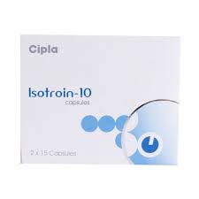ISOTROIN 10MG CAP  1,S
