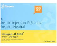 INSUGEN-R REFIL  3ML