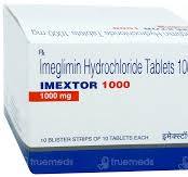 IMEXTOR 1000MG TAB  1,S