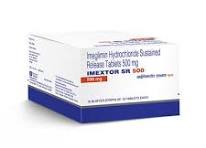 IMEXTOR SR 500MG TAB  1,S