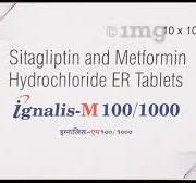 IGNALIS M 100/1000MG TAB  1,S