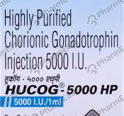 HUCOG-5000MG INJ.  VIAL