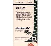 HUMINSULIN-50/50 INJ.  10ML