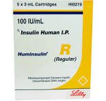 HUMINSULIN-R CART  1
