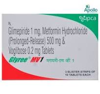 GLYREE MV 1 TAB  10 TAB