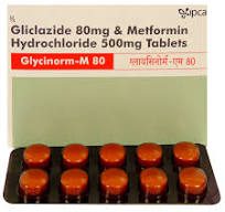 GLYCINORM-M-80MG TAB  1,S