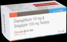 GLUXIT S 10/100MG TAB  1,S
