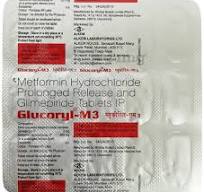 GLUCORYL-M 3MG TAB  1,S