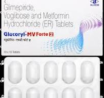 GLUCORYL-MV FORTE 2MG TAB  1,S