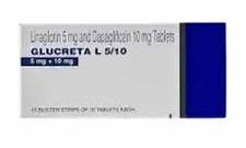 GLUCRETA L 5/10MG TAB  1,S