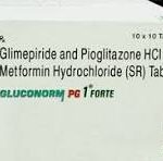 GLUCONORM PG1 FORTE TAB  10 TAB