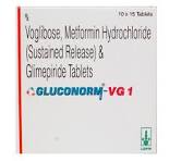 GLUCONORM-VG1 TAB  1*15