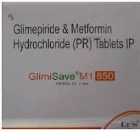 GLIMISAVE M1 850MG TAB  1,S