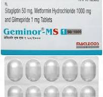GEMINOR MS 1/50/1000MG TAB  1,S