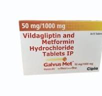 GALVUSMET 50/1000MG TAB  1,S