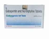 GABAGESIC NT 400MG TAB  1,S