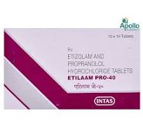 ETILAAM PRO 40MG TAB  1,S