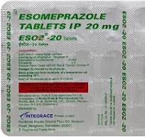 ESOZ 20 TAB  15 TAB