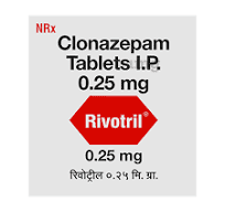 RIVOTRIL 0.25MG TAB  1,S