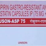 ROSUSON ASP 75MG CAP  1,S