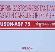 ROSUSON ASP 75MG CAP  1,S
