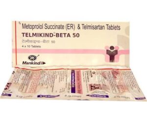 TELMIKIND BETA 50 TAB  10 TAB