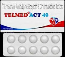 TELMED ACT 40MG TAB  1,S