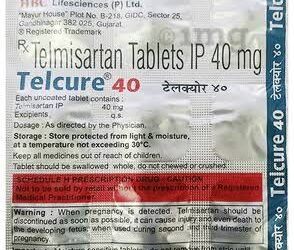 TELCURE 40MG TAB  1,S