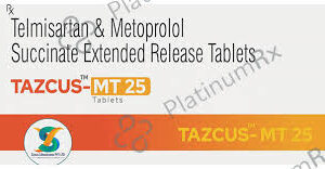TAZCUS MT 25MG TAB  1,S